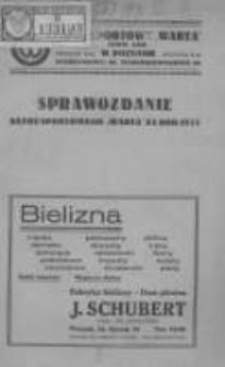 Klub Sportowy "Warta" T.Z. w Poznaniu: sprawozdanie klubu sportowego "Warta" za rok 1935