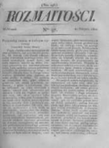 Rozmaitości. Pismo Dodatkowe do Gazety Lwowskiej. 1822 R.2 nr97