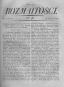 Rozmaitości. Pismo Dodatkowe do Gazety Lwowskiej. 1822 R.2 nr98