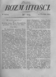 Rozmaitości. Pismo Dodatkowe do Gazety Lwowskiej. 1822 R.2 nr105