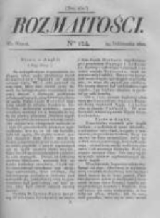 Rozmaitości. Pismo Dodatkowe do Gazety Lwowskiej. 1822 R.2 nr124