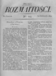 Rozmaitości. Pismo Dodatkowe do Gazety Lwowskiej. 1822 R.2 nr125