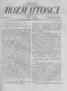 Rozmaitości. Pismo Dodatkowe do Gazety Lwowskiej. 1822 R.2 nr132