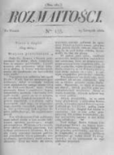 Rozmaitości. Pismo Dodatkowe do Gazety Lwowskiej. 1822 R.2 nr133