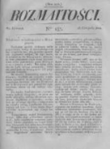 Rozmaitości. Pismo Dodatkowe do Gazety Lwowskiej. 1822 R.2 nr137