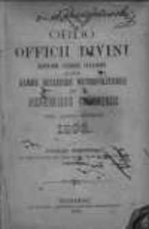 Ordo Officii Divini Recitandi, Sacrique Peragendi ad Usum Almae Ecclesiae Metropolitanae et Archidioecesis Posnaniensis Pro Anno Domini 1893...