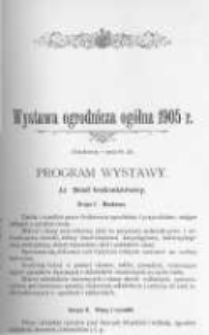 Ogrodnik Polski. 1903 R.25 nr16