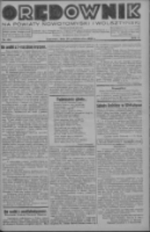 Orędownik na powiaty nowotomyski i wolsztyński 1936.10.29 R.17 Nr124