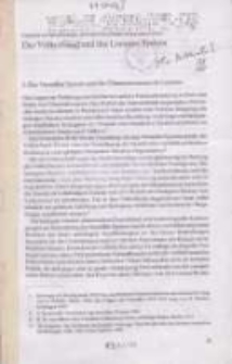 Der Völkerbund und das Locarno-System