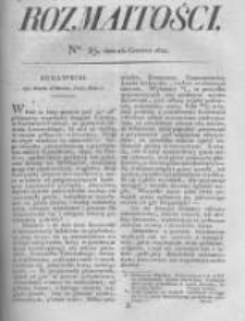 Rozmaitości. Pismo Dodatkowe do Gazety Lwowskiej. 1824 R.4 nr25