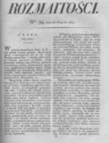 Rozmaitości. Pismo Dodatkowe do Gazety Lwowskiej. 1824 R.4 nr34