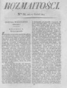 Rozmaitości. Pismo Dodatkowe do Gazety Lwowskiej. 1824 R.4 nr51