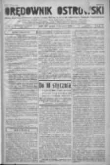 Orędownik Ostrowski: pismo na powiat ostrowski i miasto Ostrów, Odolanów, Mikstat, Sulmierzyce, Raszków i Skalmierzyce 1939.01.06 R.88 Nr3