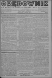 Orędownik na powiaty nowotomyski i wolsztyński 1936.08.11 R.17 Nr90
