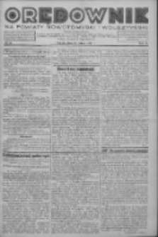 Orędownik na powiaty nowotomyski i wolsztyński 1937.02.27 R.18 Nr22