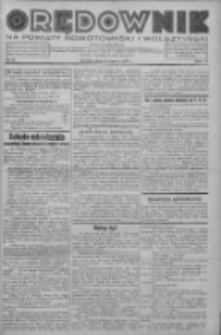 Orędownik na powiaty nowotomyski i wolsztyński 1937.03.06 R.18 Nr25