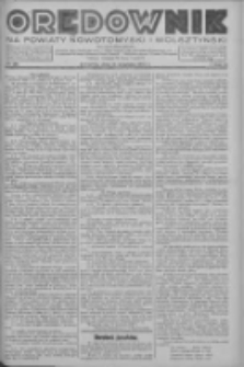 Orędownik na powiaty nowotomyski i wolsztyński 1937.09.23 R.18 Nr106