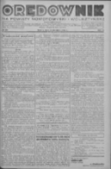 Orędownik na powiaty nowotomyski i wolsztyński 1937.09.25 R.18 Nr107