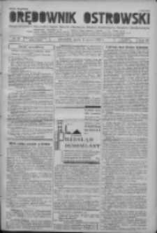 Orędownik Ostrowski: pismo na powiat ostrowski i miasto Ostrów, Odolanów, Mikstat, Sulmierzyce, Raszków i Skalmierzyce 1939.03.08 R.88 Nr29