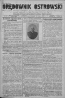 Orędownik Ostrowski: pismo na powiat ostrowski i miasto Ostrów, Odolanów, Mikstat, Sulmierzyce, Raszków i Skalmierzyce 1939.03.27 R.88 Nr37