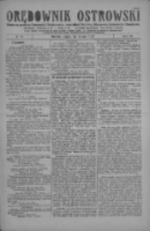 Orędownik Ostrowski: pismo na miasto i powiaty Ostrowski i Odolanowski oraz miast Ostrowa, Odolanowa, Sulmierzyc i Raszkowa 1927.02.25 R.76 Nr16