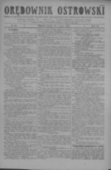 Orędownik Ostrowski: pismo na miasto i powiaty Ostrowski i Odolanowski oraz miast Ostrowa, Odolanowa, Sulmierzyc i Raszkowa 1927.03.25 R.76 Nr24