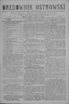Orędownik Ostrowski: pismo na miasto i powiaty Ostrowski i Odolanowski oraz miast Ostrowa, Odolanowa, Sulmierzyc i Raszkowa 1927.04.15 R.76 Nr30