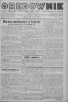 Orędownik na powiaty nowotomyski i wolsztyński 1938.03.01 R.19 Nr24