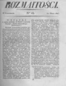Rozmaitości. Pismo Dodatkowe do Gazety Lwowskiej. 1823 R.3 nr18