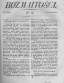 Rozmaitości. Pismo Dodatkowe do Gazety Lwowskiej. 1823 R.3 nr35