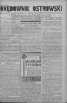 Orędownik Ostrowski: pismo na powiat ostrowski i miasto Ostr&oacute;w, Odolan&oacute;w, Mikstat, Sulmierzyce, Raszk&oacute;w i Skalmierzyce 1939.05.19 R.88 Nr60