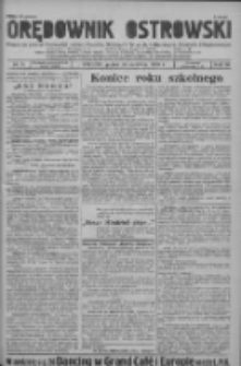 Orędownik Ostrowski: pismo na powiat ostrowski i miasto Ostrów, Odolanów, Mikstat, Sulmierzyce, Raszków i Skalmierzyce 1939.06.23 R.88 Nr75