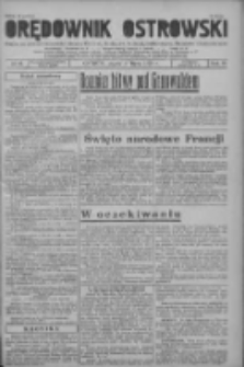 Orędownik Ostrowski: pismo na powiat ostrowski i miasto Ostrów, Odolanów, Mikstat, Sulmierzyce, Raszków i Skalmierzyce 1939.07.14 R.88 Nr84