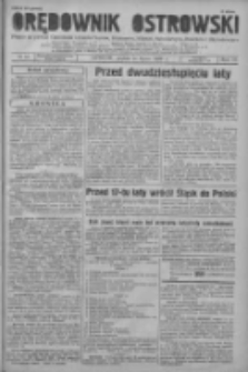 Orędownik Ostrowski: pismo na powiat ostrowski i miasto Ostrów, Odolanów, Mikstat, Sulmierzyce, Raszków i Skalmierzyce 1939.07.21 R.88 Nr87