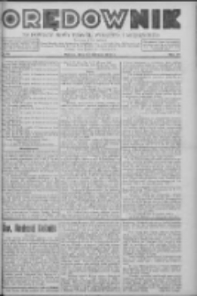 Orędownik na powiaty Nowy Tomyśl, Wolsztyn i Międzychód 1938.08.13 R.19 Nr92