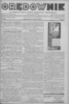 Orędownik na powiaty Nowy Tomyśl, Wolsztyn i Międzychód 1938.09.24 R.19 Nr109