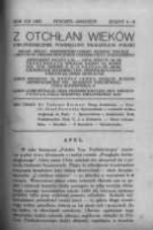 Z Otchłani Wieków. 1933 R.8 z.1-2