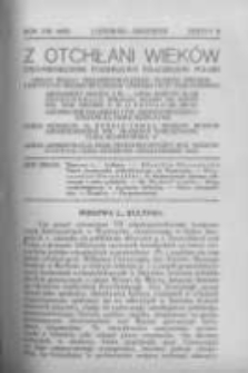 Z Otchłani Wieków. 1933 R.8 z.6