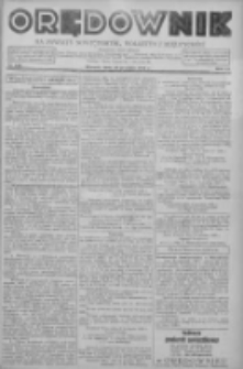 Orędownik na powiaty Nowy Tomyśl, Wolsztyn i Międzych&oacute;d 1938.12.20 R.19 Nr143