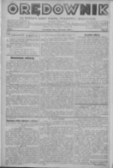 Orędownik na powiaty Nowy Tomyśl, Wolsztyn i Międzych&oacute;d 1939.01.05 R.20 Nr2