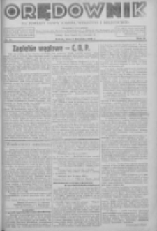 Orędownik na powiaty Nowy Tomyśl, Wolsztyn i Międzychód 1939.04.01 R.20 Nr38