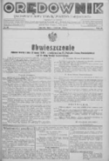 Orędownik na powiaty Nowy Tomyśl, Wolsztyn i Międzychód 1939.04.04 R.20 Nr39