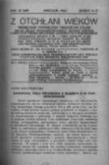 Z Otchłani Wieków. 1936 R.11 z.4-5