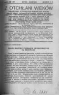 Z Otchłani Wieków. 1937 R.12 z.7-8