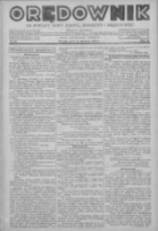 Orędownik na powiaty Nowy Tomyśl, Wolsztyn i Międzychód 1939.08.22 R.20 Nr92