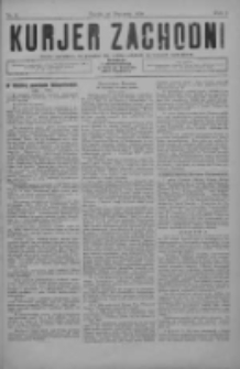 Kurjer Zachodni: pismo narodowe, bezpartyjne dla rodzin polskich na kresach zachodnich 1926.01.27 R.2 Nr8