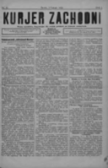 Kurjer Zachodni: pismo narodowe, bezpartyjne dla rodzin polskich na kresach zachodnich 1926.02.03 R.2 Nr10