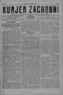 Kurjer Zachodni: pismo narodowe, bezpartyjne dla rodzin polskich na kresach zachodnich 1926.02.10 R.2 Nr12