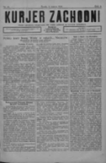 Kurjer Zachodni: pismo narodowe, bezpartyjne dla rodzin polskich na kresach zachodnich 1926.03.03 R.2 Nr18