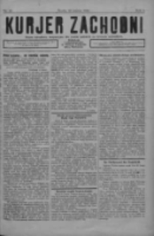 Kurjer Zachodni: pismo narodowe, bezpartyjne dla rodzin polskich na kresach zachodnich 1926.03.10 R.2 Nr20